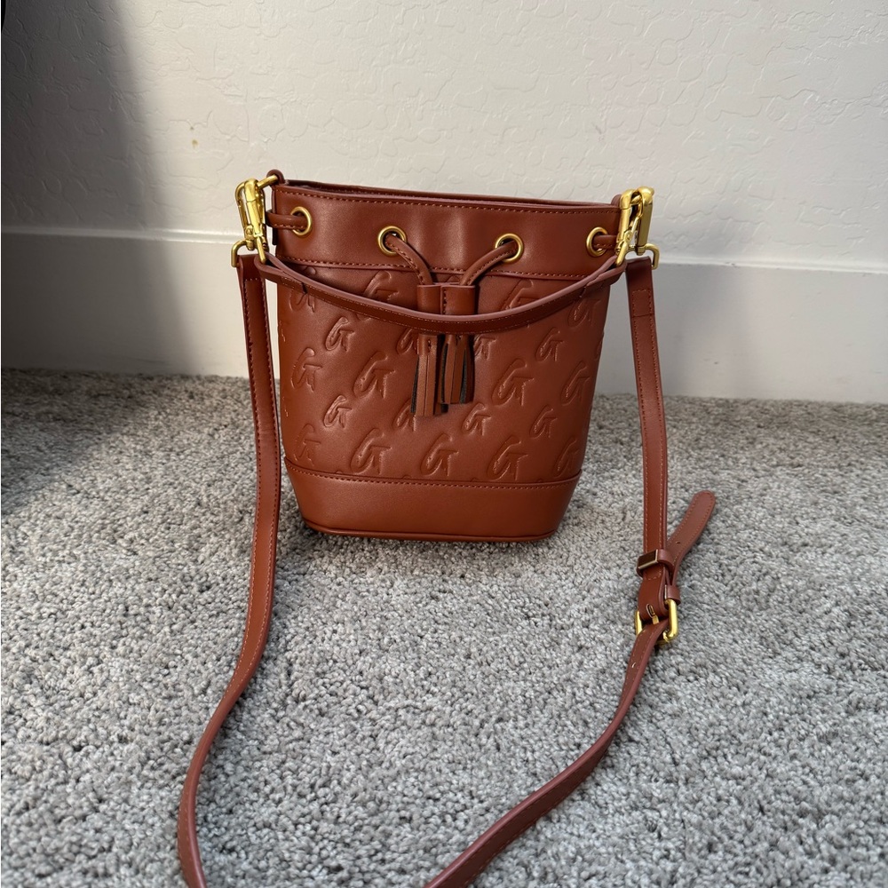 **New** Glamaholic Mini Brown Bucket Bag